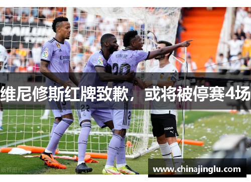 维尼修斯红牌致歉，或将被停赛4场